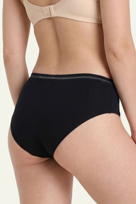Zivame Regular Rise Full Coverage Hipster Panty (Pack of 2) - Multicolor — image 3